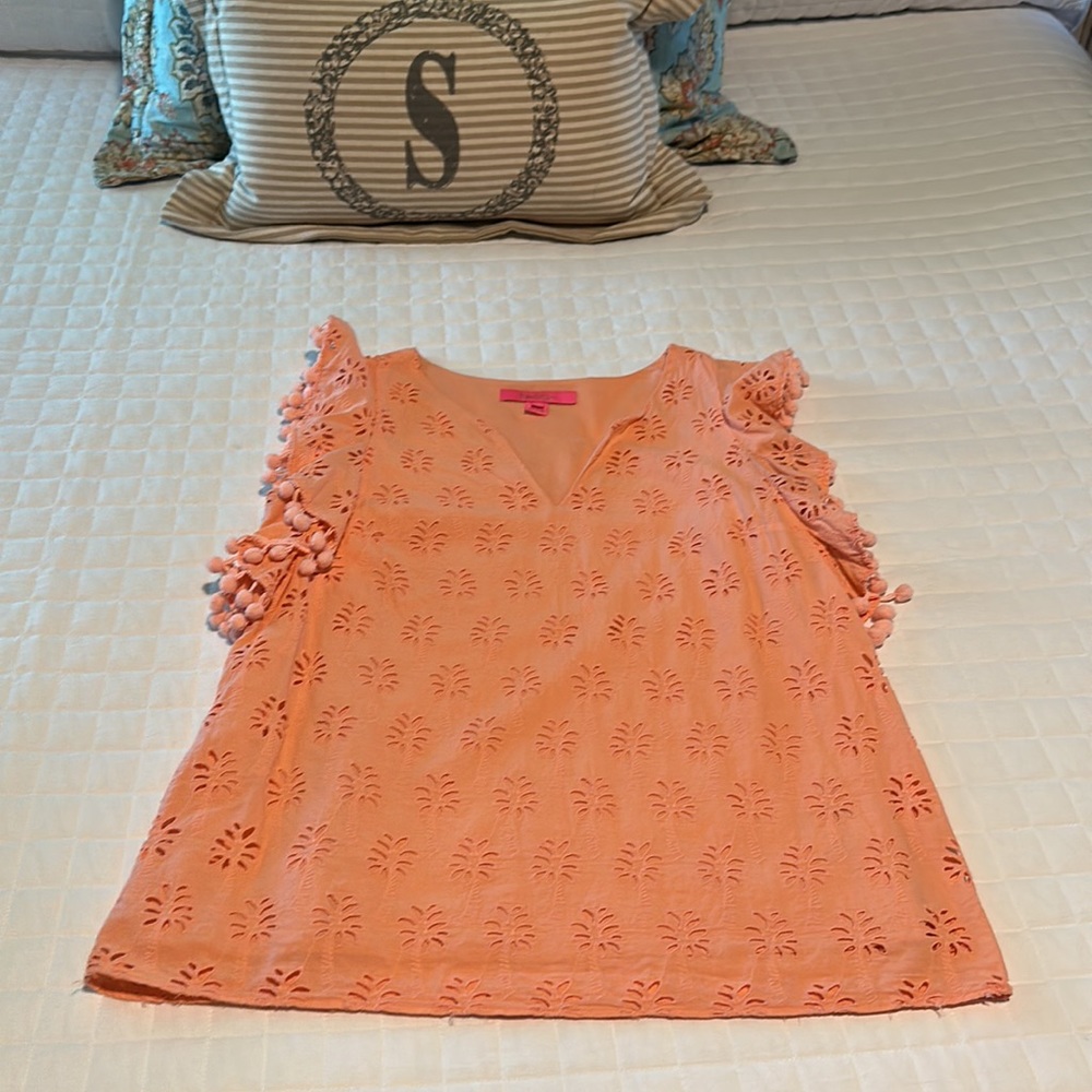 Lilly Pulitzer Astara Eyelet Top